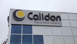 Illuminated Signs-Channel Letters-Calidon Building 1