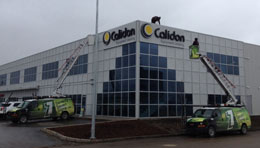 Illuminated Signs-Channel Letters-Calidon Building 2