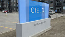 Illuminated Signs-Monument Sign-Cielo 1